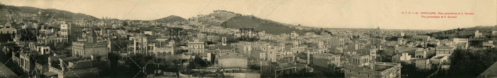 Vista panorámica de Sant Gervasi. Ref: MZ01387