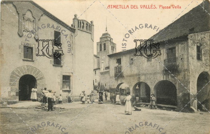 Plaça Vella de L'Ametlla del Vallès. Ref: EB01322
