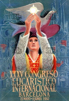 Cartel del XXV Congreso Eucarístico Internacional. Ref: 3003454