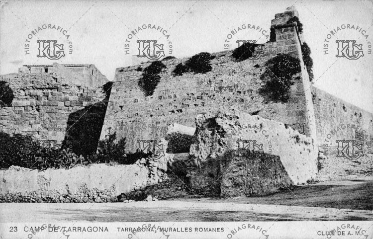 Tarragona. Murallas romanas. Ref: JB00023