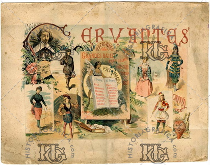 Cartel de la Sociedad Cervantes. Ref: LL00104