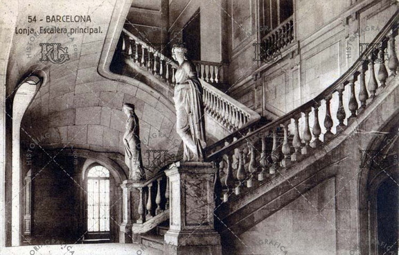 Escalera principal de la Lonja. Ref: 5000566