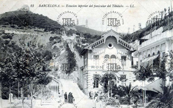 Estación inferior del funicular del Tibidabo. Ref: 5000713