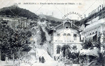 Estación inferior del funicular del Tibidabo. Ref: 5000713