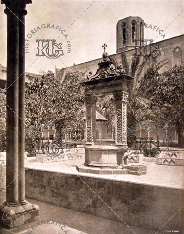 Claustro del Monasterio de Pedralbes. Ref: MZ01700
