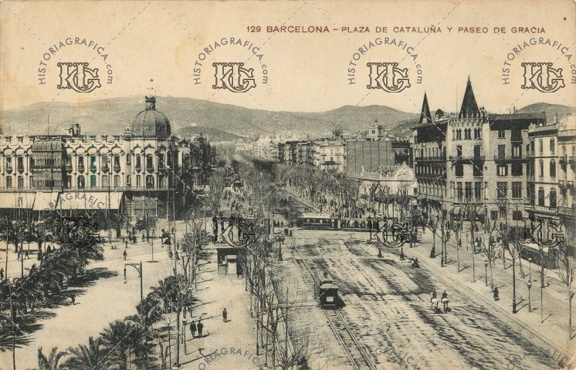 Plaza de Catalunya y paseo de Gracia. Ref: 5001568