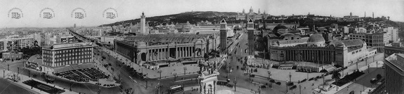 Vista de Exposición Internacional de 1929. Ref: MZ01739