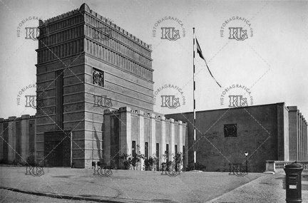 Pabellón de Hungría durante Expo 1929. Ref: MZ01781