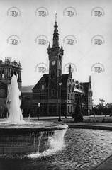 Pabellón de Bélgica durante Expo 1929. Ref: MZ01787