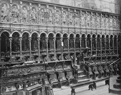 Sillería del coro de la catedral de Toledo. Ref: MZ00803