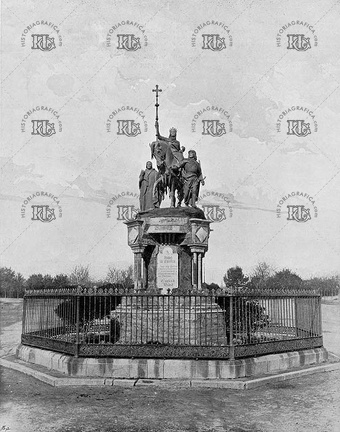 Monumento a Isabel La Católica en Madrid. Ref: MZ0854