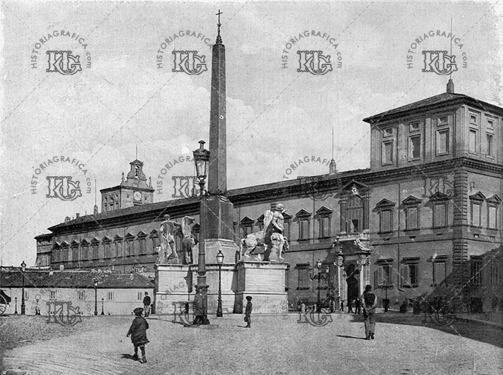 Palacio Real en la plaza del Quirinale de Roma. Ref: MZ02540