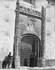 Portada de la iglesia de la Magdalena (Jaén). Ref:  MZ00919