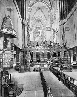 Interior de la catedral de Ávila. Ref: MZ00979