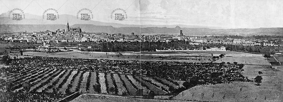 Vista panorámica de Huesca. Ref: MZ00991