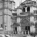 Fachada principal de la catedral de Toledo. Ref: MZ01014