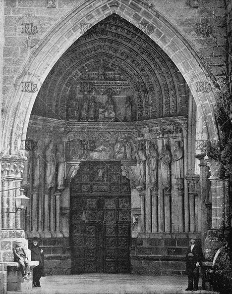 Portada de la catedral Santa María de Tuy. Ref: MZ01057