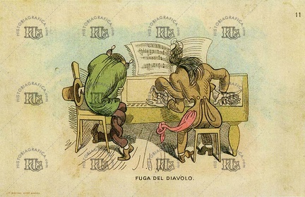 Término musical: FUGA DEL DIAVOLO. Ref: MZ02566