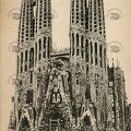 Fachada del Nacimiento de la Sagrada Família. Ref: AF00035