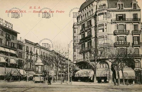 Ronda de Sant Pere y edificio de Vicenç Ferrer. Ref: AF00084