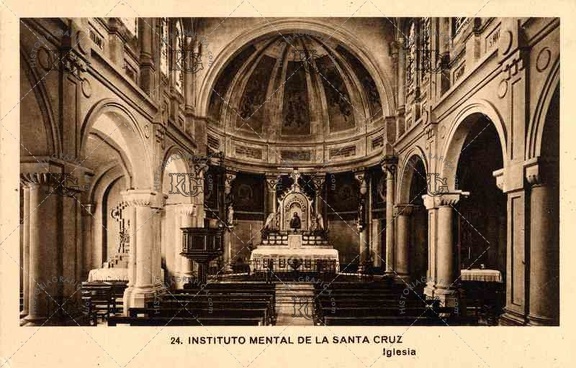 Instituto Mental de la Santa Creu. Iglesia. Ref: AF00143
