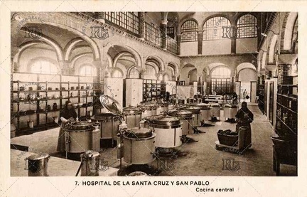 Hospital de Sant Pau. Cocina central. Ref: AF00129