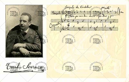 Emilio Serrano, compositor. Ref: LL00296
