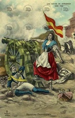 Los sitios de Zaragoza de 1808-1809. Ref: LL00332